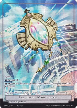 The Tales Magic Stone - GOG-087 - Full Art