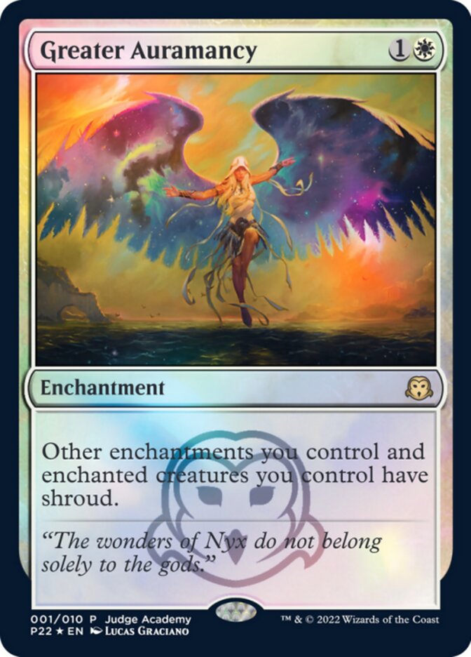 Greater Auramancy (001) (Judge Academy) - Foil
