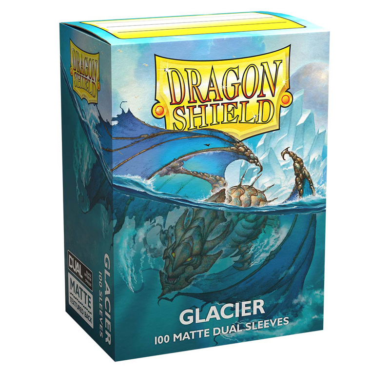 Dragon Shield Dual Matte Sleeves: Glacier