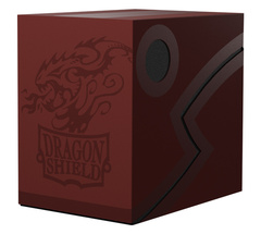 Dragon Shield Double Shell - Blood Red/Black