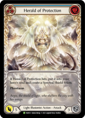 Herald of Protection (Blue) (FAB031) - Rainbow Foil