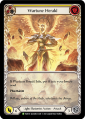 Wartune Herald (Yellow) - Rainbow Foil (Extended Art)