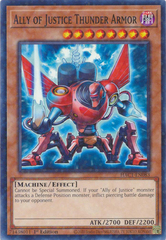 Ally of Justice Thunder Armor - HAC1-EN083 - Common - 1st Edition (Duel Terminal)