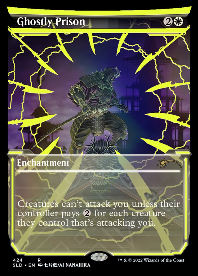 Ghostly Prison (424) - Neon Ink Foil