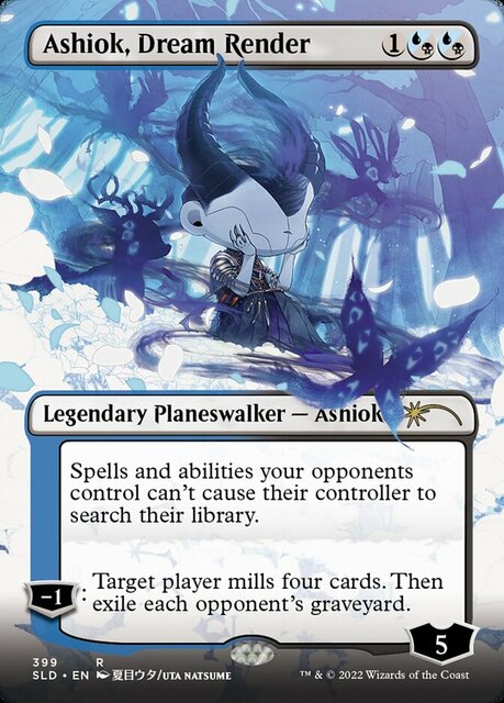 Ashiok, Dream Render - Foil - Borderless