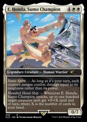 E. Honda, Sumo Champion - Full Art (428) - Foil