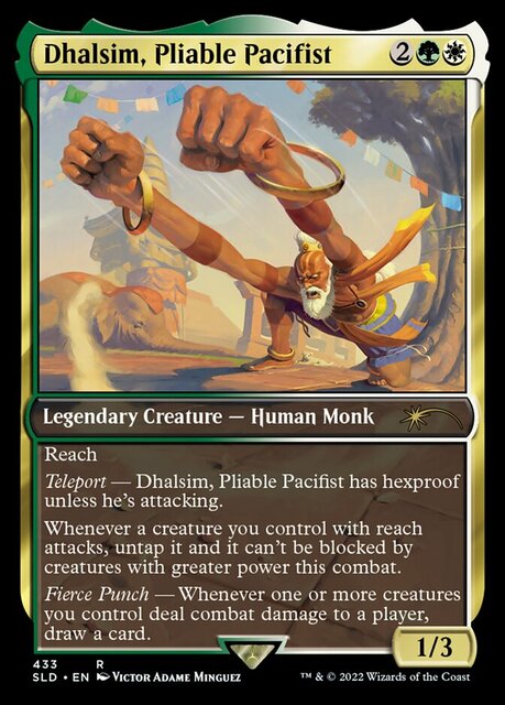 Dhalsim, Pliable Pacifist - Foil