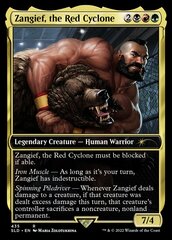 Zangief, the Red Cyclone - Foil