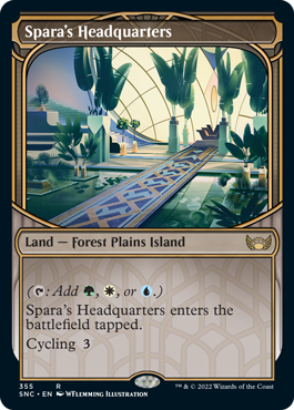 Sparas Headquarters - Foil - Showcase