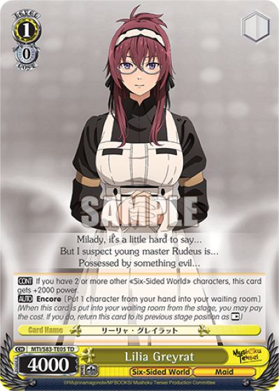 Lilia Greyrat - MTI/S83-TE05 - TD