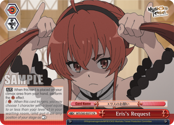 Eriss Request - MTI/S83-E077 - CR