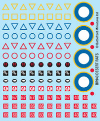 Desert Rats Decals (BR940)