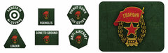 Soviet Guards Token & Objective Set (SU905)