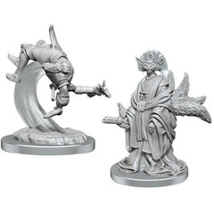 MtG Unpainted Miniature Wave 5 - Kotose & Light-Paws WZK 90505