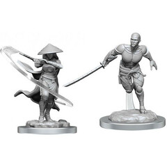 MtG Unpainted Miniature Wave 5 - Kaito Shizuki & The Wanderer WZK 90504