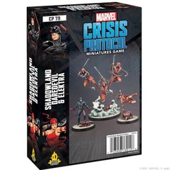 Marvel: Crisis Protocol - Shadowland Daredevil And Elektra With Hand Ninjas