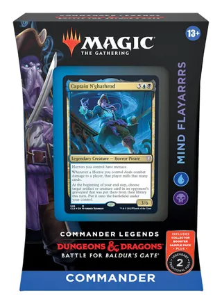 Commander Legends: Battle for Baldurs Gate - Mind Flayarrrs Commander Deck
