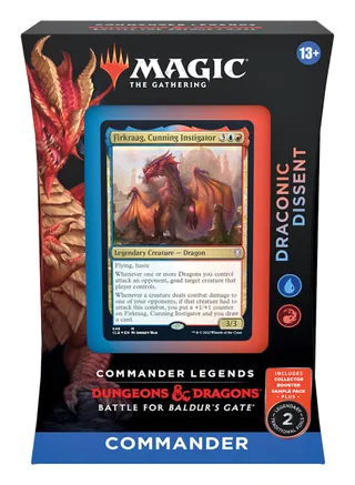 Commander Legends: Battle for Baldurs Gate - Draconic Dissent Commander Deck