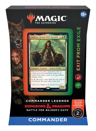 Commander Legends: Battle for Baldurs Gate - Exit from Exile Commander Deck