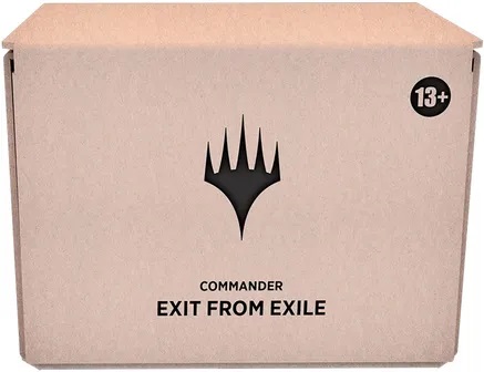 Commander Legends: Battle for Baldurs Gate - Exit from Exile Commander Deck (Minimal Packaging)