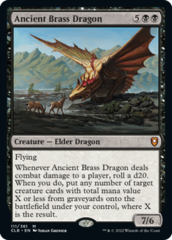 Ancient Brass Dragon - Foil