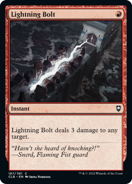 Lightning Bolt - Foil