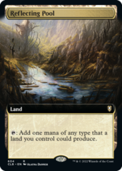 Reflecting Pool - Foil - Extended Art