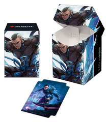 Ultra Pro - Magic: The Gathering Kamigawa Neon Dynasty 100+ Deck Box - Kaito Shizuki