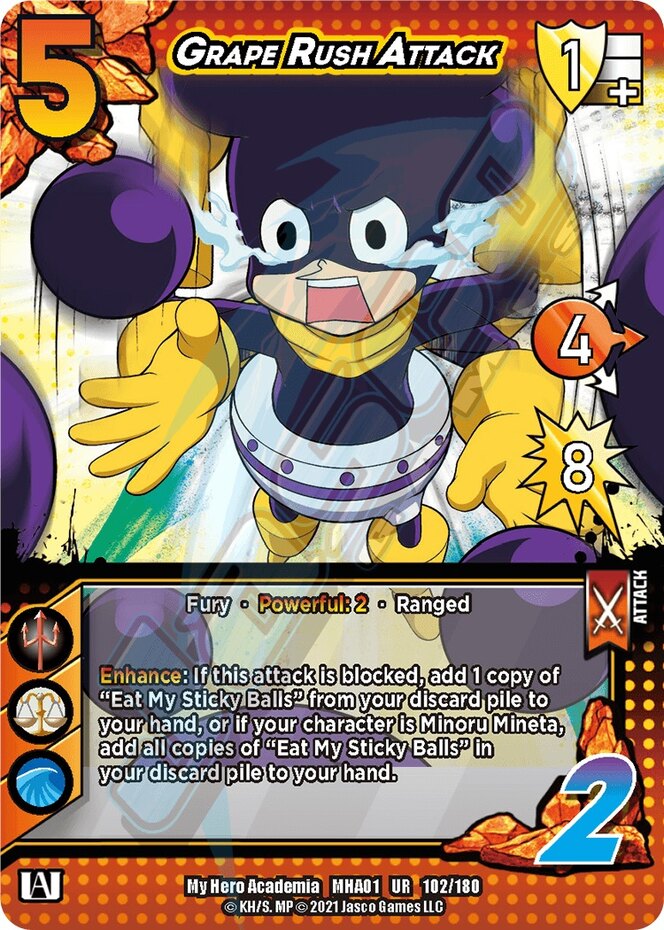 4X-Grape Rush Attack - Unlimited Edition-MHA01U-My Hero Academia