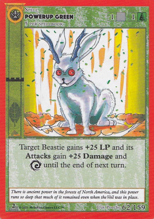 Powerup Green 62/159 - Second Edition