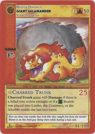 Giant Salamander 91/159 - Second Edition