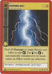 Lightning Bolt 114/159 - Second Edition