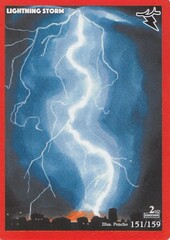 Lightning Storm 151/159 - Second Edition