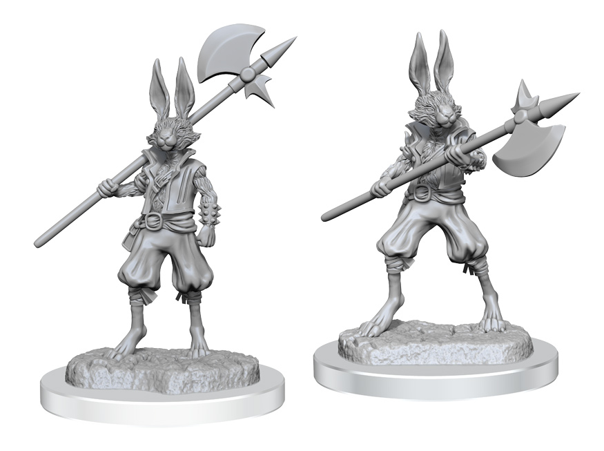 D&D Nolzurs Marvelous Miniatures: Harengon Brigands (Wave 18)