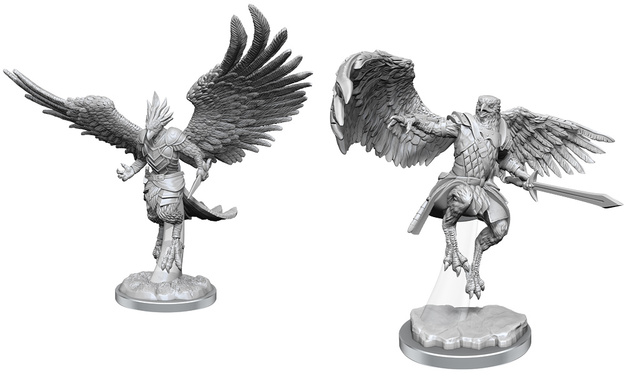D&D Nolzurs Marvelous Miniatures: Aarakocra Paladins (Wave 18)