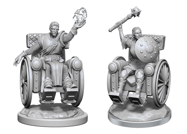 D&D Nolzurs Marvelous Miniatures: Human Clerics (Wave 18)