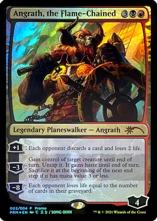 Angrath, the Flame-Chained (003) - Foil