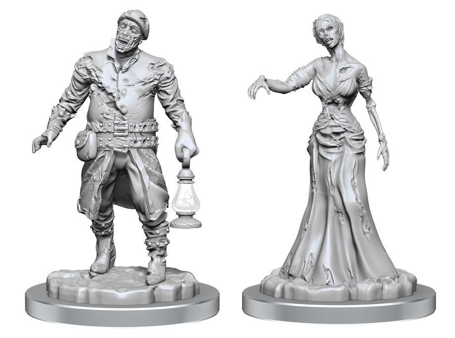 Pathfinder Battles Unpainted - Zombies (W18)