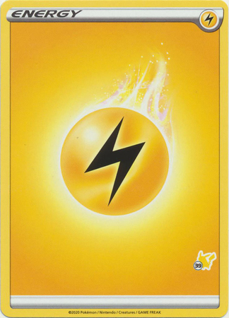 Lightning Energy 2020 Battle Academy 2022 (Pikachu Symbol 39)
