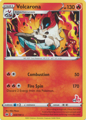 Volcarona - 024/198 - Battle Academy 2022 (Cinderace Symbol 44)