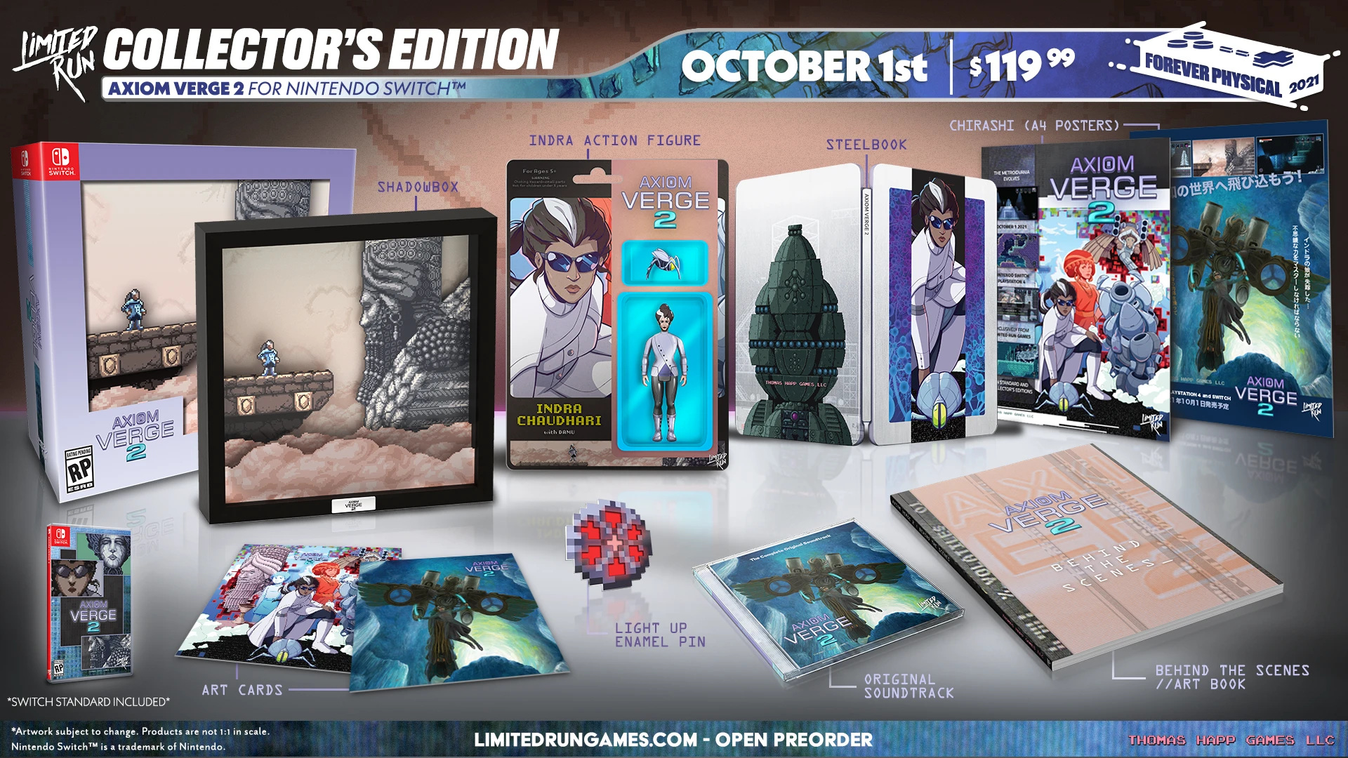 Axiom Verge 1 & 2 [Collectors Edition]