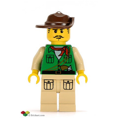 LEGO Johnny Thunder (expedition) Minifigure