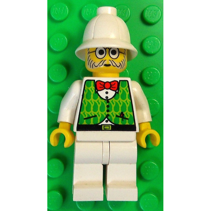 LEGO Dr. Kilroy- Green Vest, White Legs Minifigure