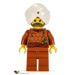 LEGO Maharaja Lallu Minifigure