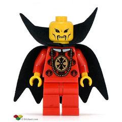 LEGO Emperor Chang Wu with Cape Minifigure