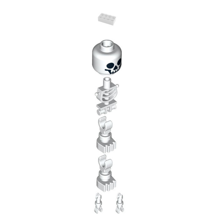 LEGO Adventurers Skeleton Minifigure