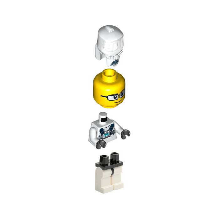 LEGO Astor City Scientist Minifigure