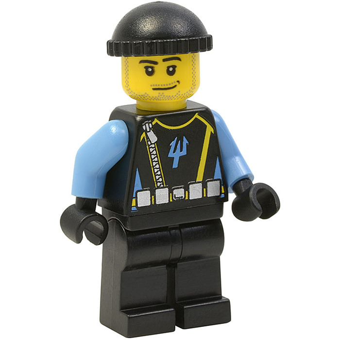 LEGO Aqua Minifigure