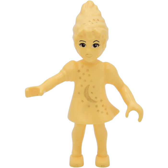LEGO Belville Fairy Millimy with Golden Moon Pattern Minifigure