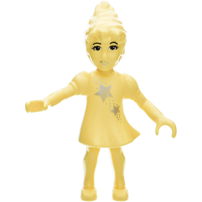 LEGO Belville Fairy Millimy with Golden Stars Pattern Minifigure